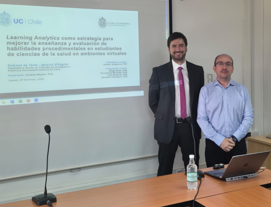 CENIA felicita a Ignacio Villagrán por la exitosa defensa de su tesis doctoral con distinción máxima