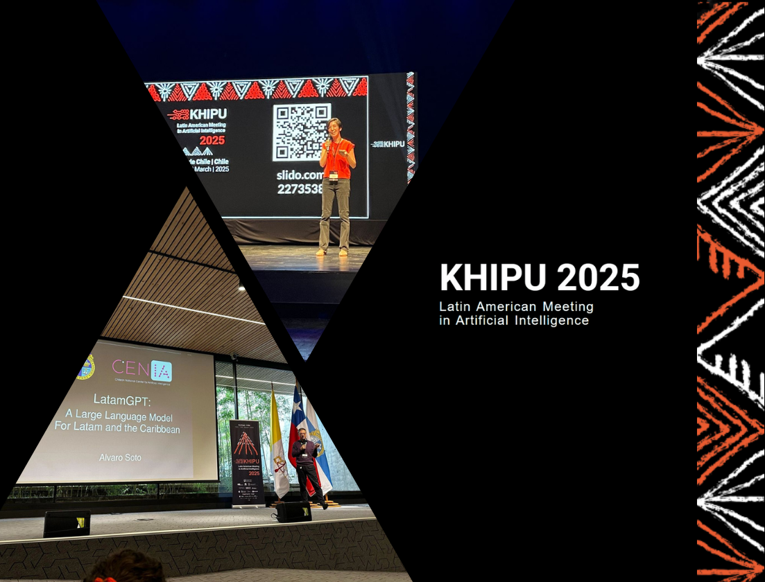 La participación de CENIA en KHIPU 2025