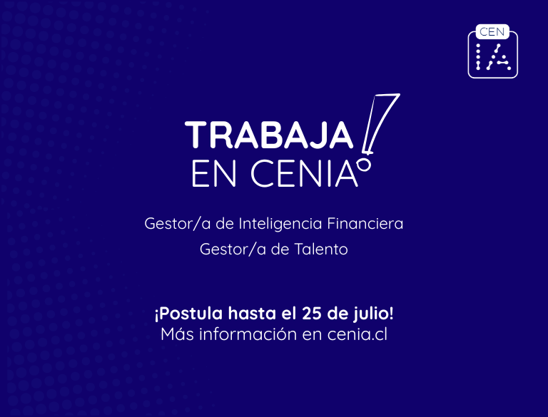 ¡Trabaja en CENIA!: estamos buscando nuevos talentos