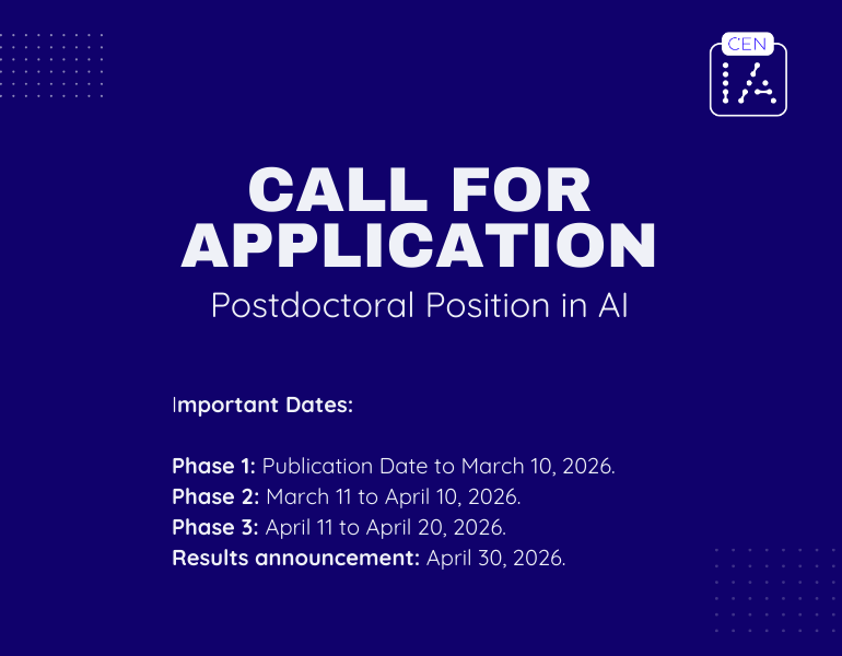  Call for Application: Postdoctoral Position in AI