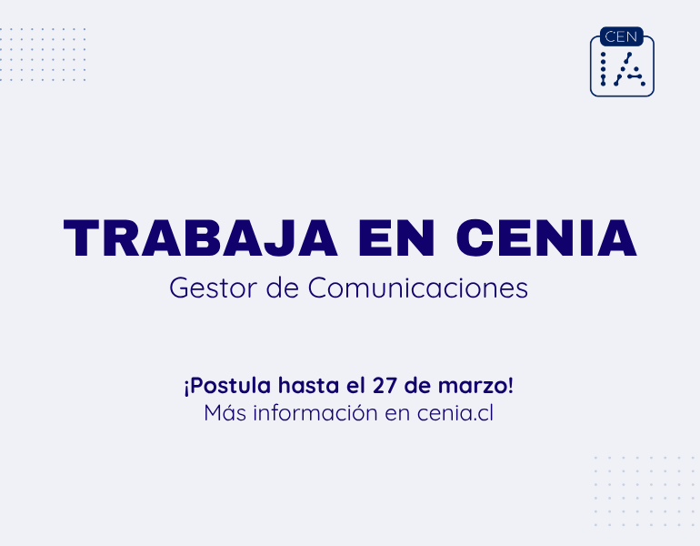 ¡TRABAJA EN CENIA!: Gestor de Comunicaciones
