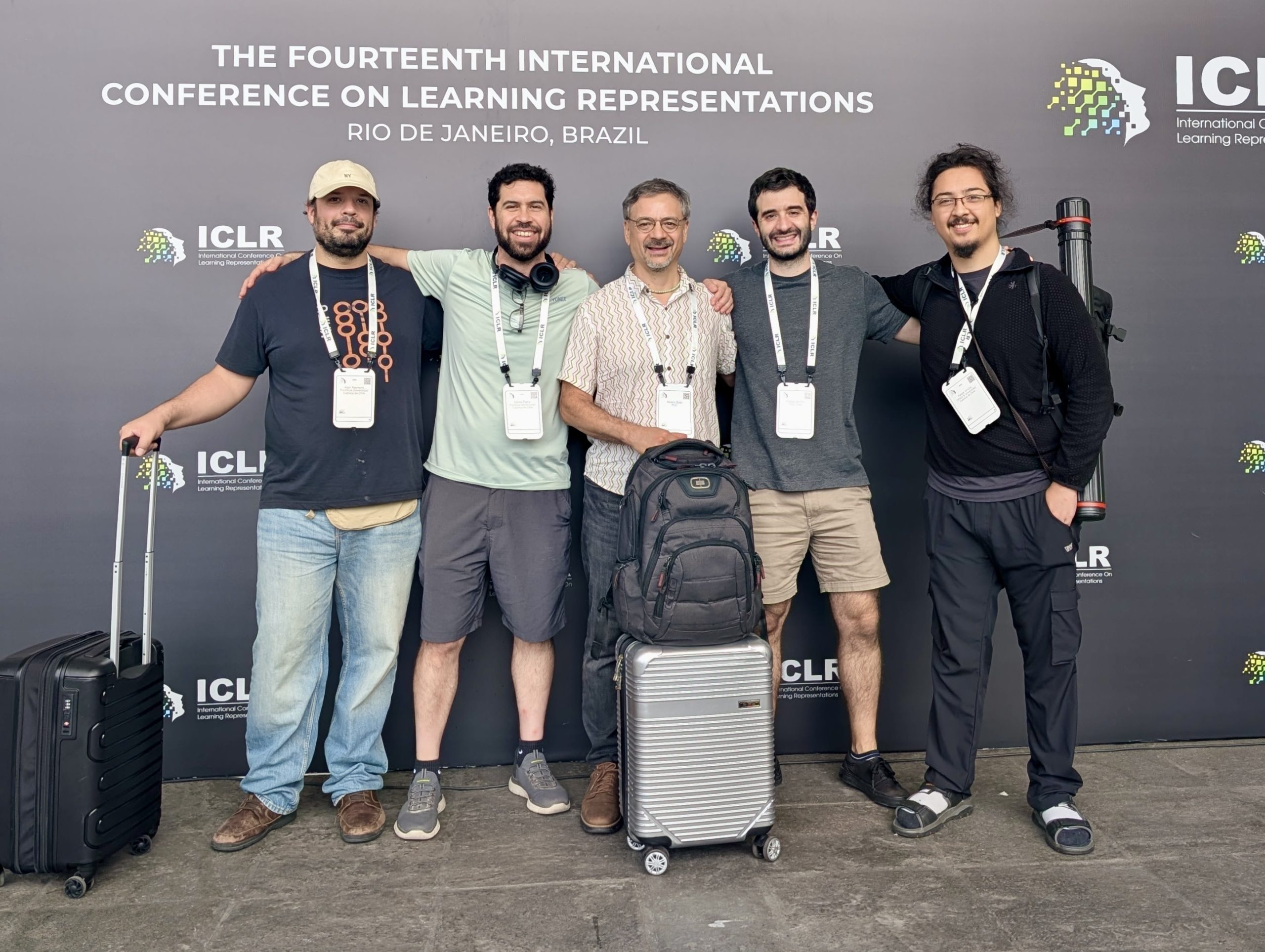 CENIA logra cuatro publicaciones en ICLR 2026, una de las conferencias más competitivas de IA a nivel mundial