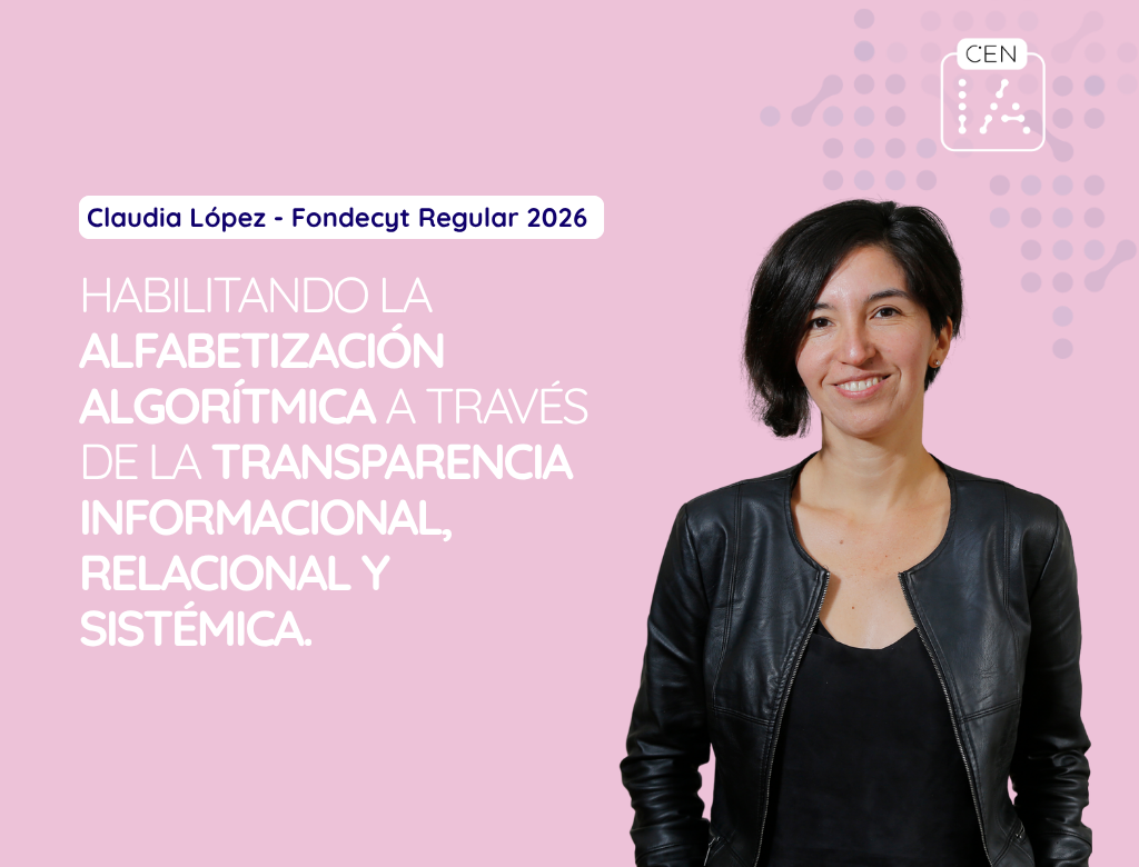 Investigadora de CENIA lidera proyecto para hacer comprensibles las decisiones de la IA