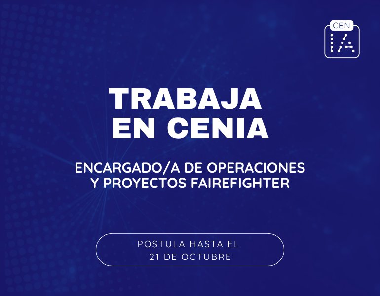 ¡Trabaja en CENIA!